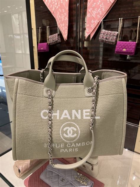 chanel deauville tote material|chanel deauville tote 2022.